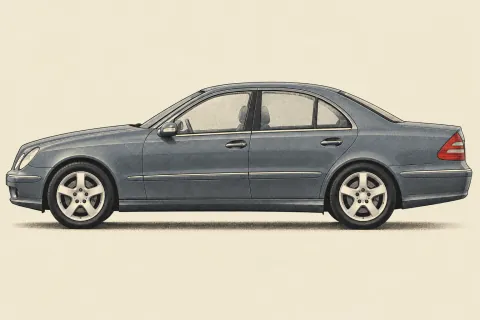 Mercedes-Benz E-Class W211, иллюстрация