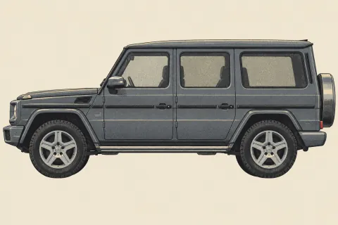 Mercedes-Benz G63 AMG, иллюстрация