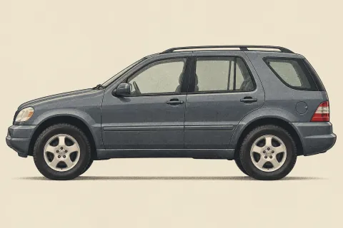 Mercedes-Benz ML W163, иллюстрация