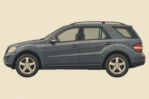 Mercedes-Benz ML W164, иллюстрация