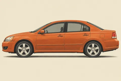 Mitsubishi Galant, иллюстрация