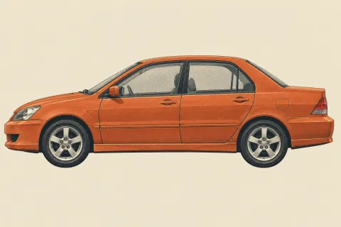 Mitsubishi Lancer, иллюстрация