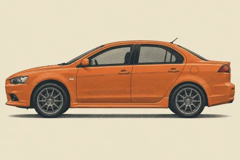 Mitsubishi Lancer, иллюстрация
