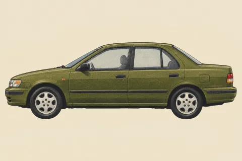 Nissan Almera N15, иллюстрация
