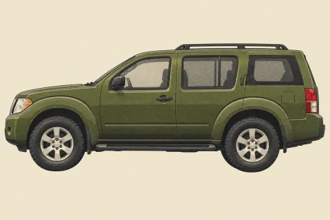 Nissan Pathfinder R51, иллюстрация