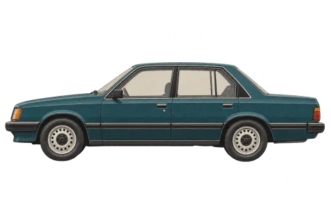 Opel Rekord, иллюстрация