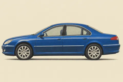 Peugeot 607, иллюстрация
