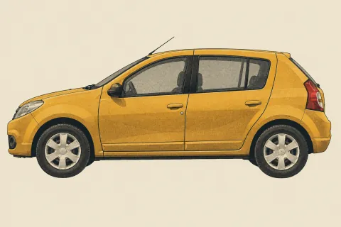 Renault Sandero, иллюстрация