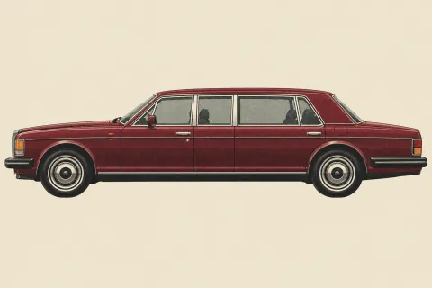 Rolls-Royce Silver Spur SZ, иллюстрация