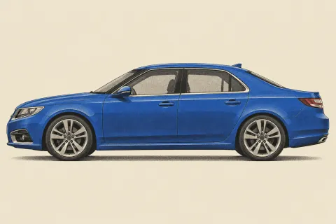Saab 9-5 Aero, иллюстрация