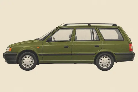 Skoda Felicia, иллюстрация