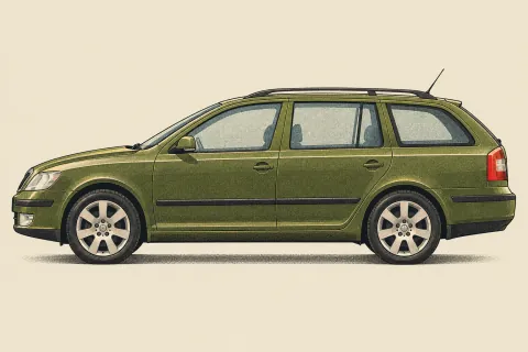 Skoda Octavia A5, иллюстрация
