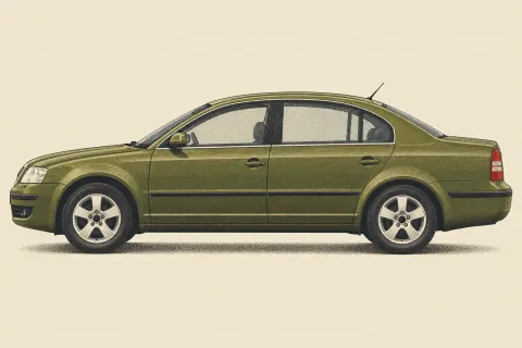 Skoda Superb, иллюстрация