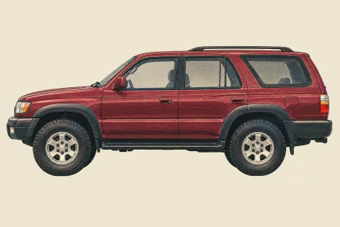 Toyota 4Runner, иллюстрация
