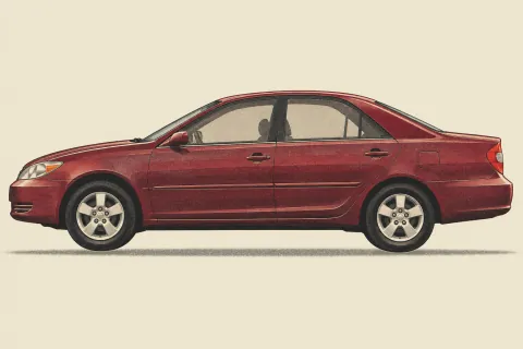 Toyota Camry XV30, иллюстрация