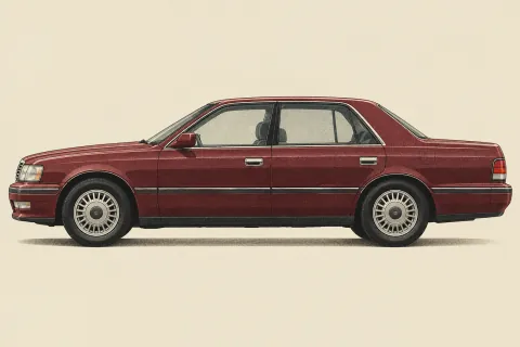 Toyota Crown 141, иллюстрация