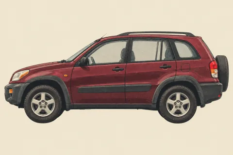 Toyota RAV4 XA20, иллюстрация
