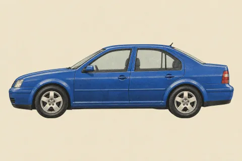Volkswagen Bora, иллюстрация