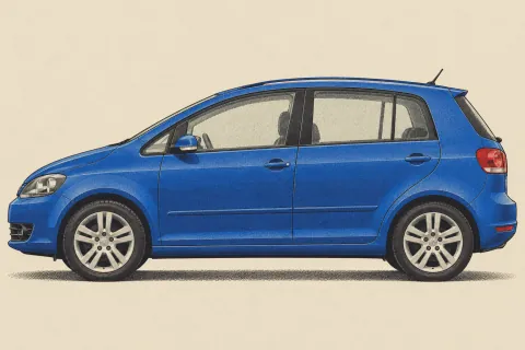 Volkswagen Golf Plus, иллюстрация
