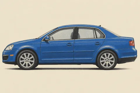 Volkswagen Jetta, иллюстрация