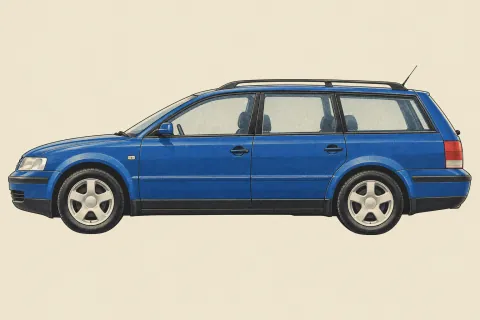 Volkswagen Passat B5, иллюстрация