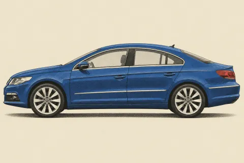 Volkswagen Passat CC, иллюстрация