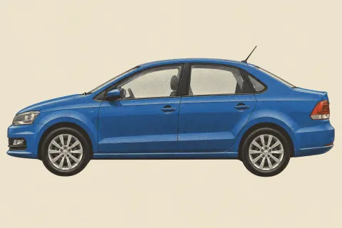 Volkswagen Polo Sedan, иллюстрация