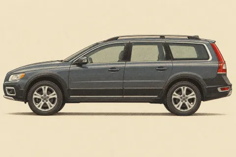 Volvo XC70, иллюстрация