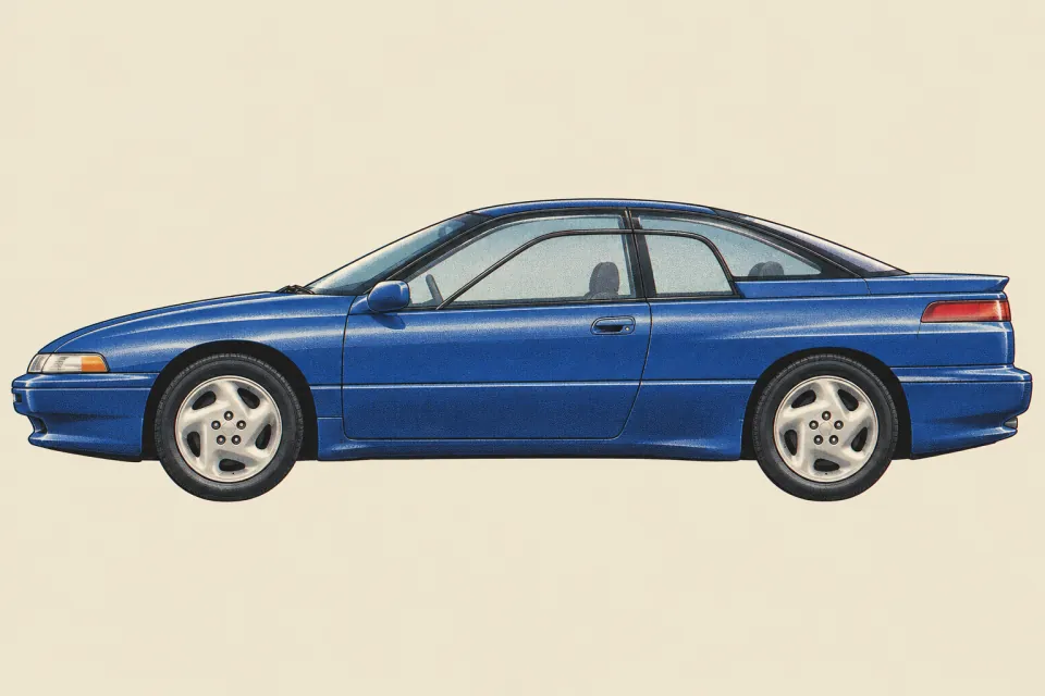 Subaru SVX, иллюстрация