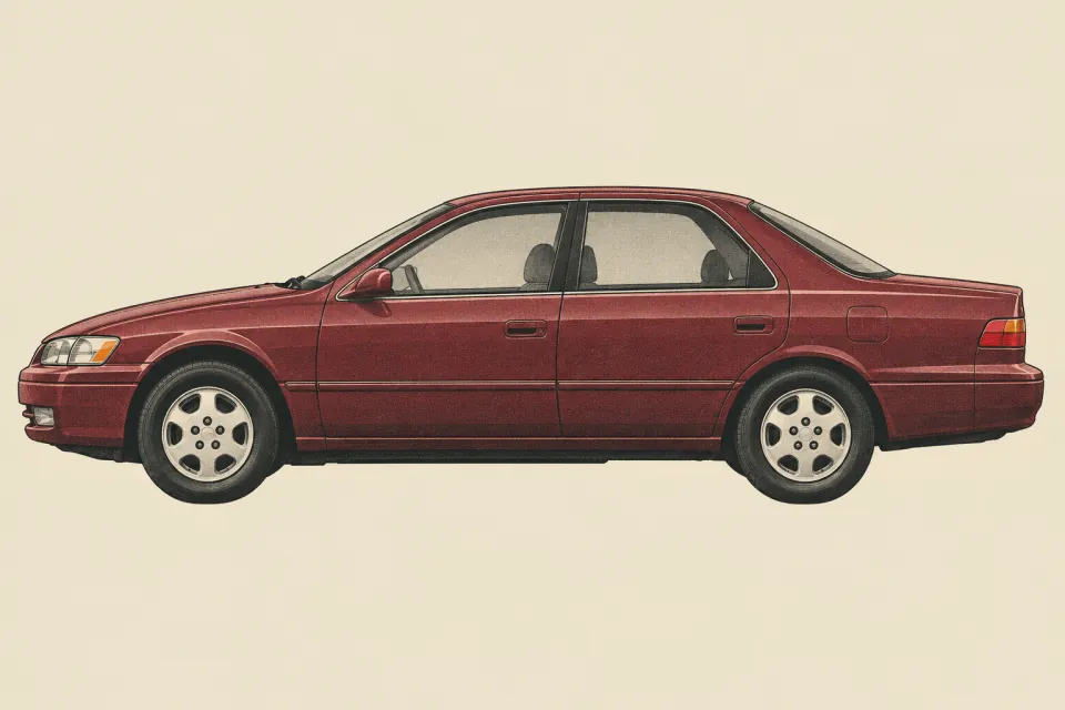 Toyota Camry XV20, иллюстрация