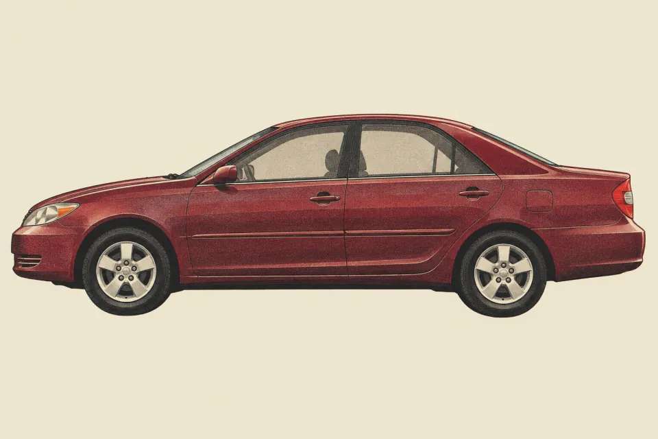 Toyota Camry XV30, иллюстрация