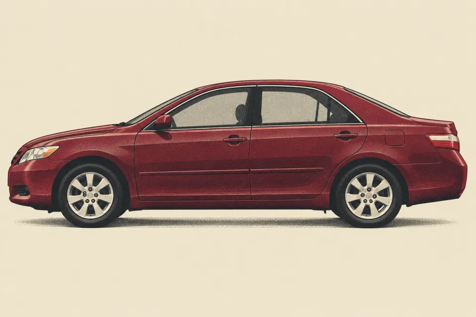 Toyota Camry 3.5, иллюстрация
