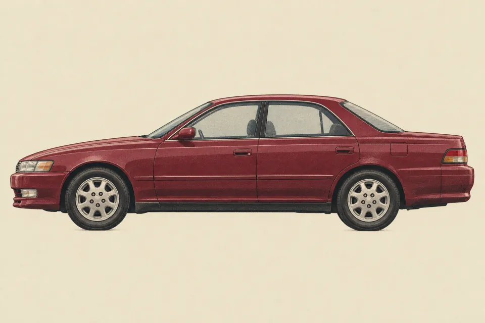 Toyota Mark II X90, иллюстрация