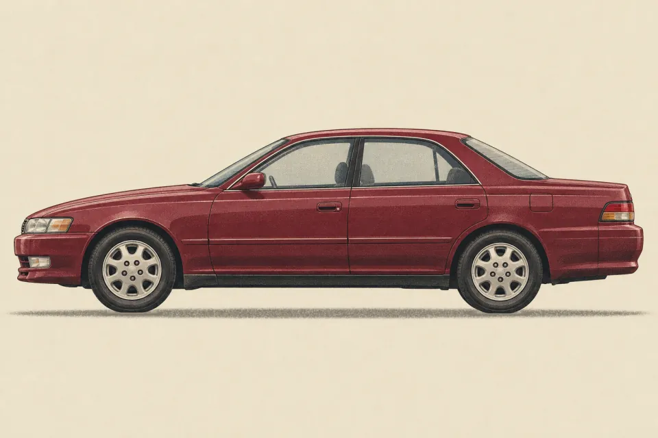 Toyota Mark II X90, иллюстрация
