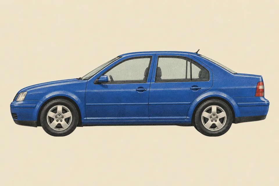 Volkswagen Bora, иллюстрация