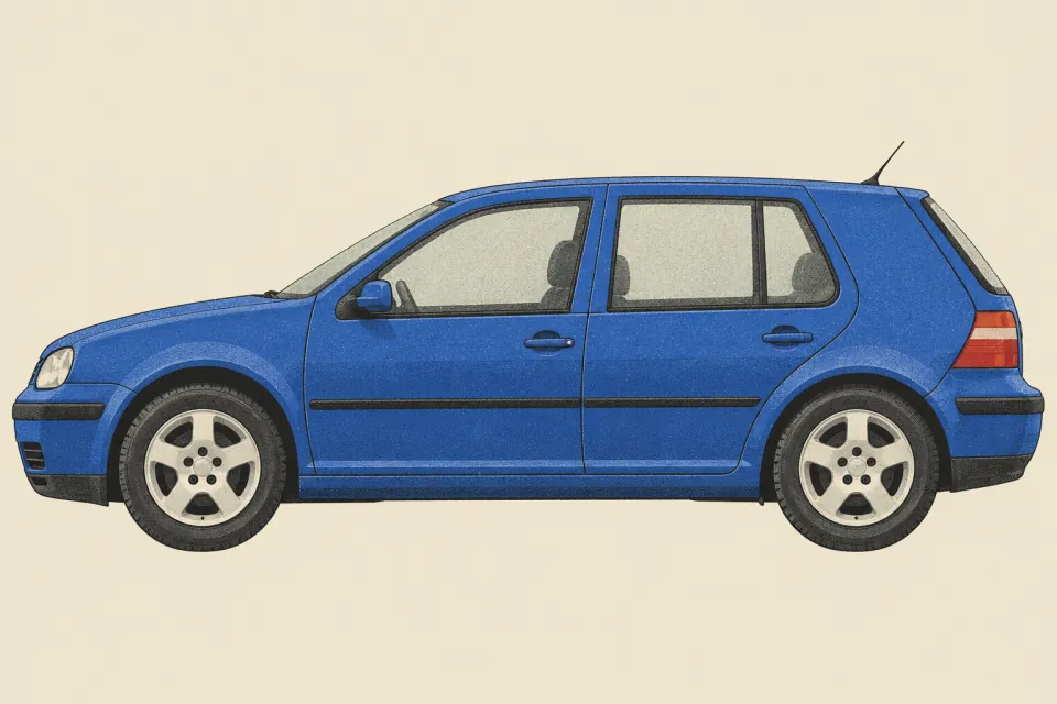 Volkswagen Golf, иллюстрация