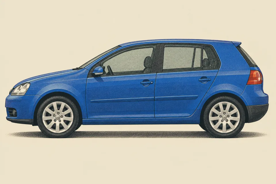 Volkswagen Golf, иллюстрация