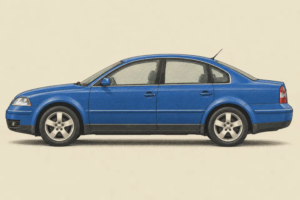 Volkswagen Passat B5, иллюстрация