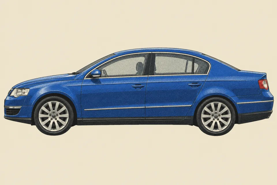 Volkswagen Passat B6, иллюстрация