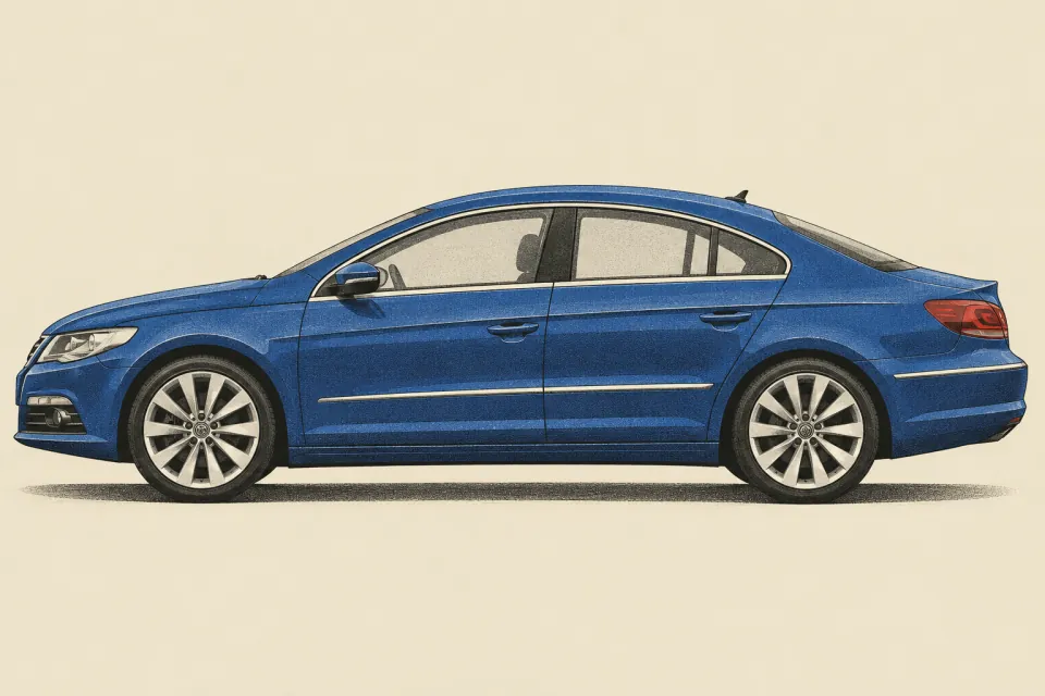 Volkswagen Passat CC, иллюстрация