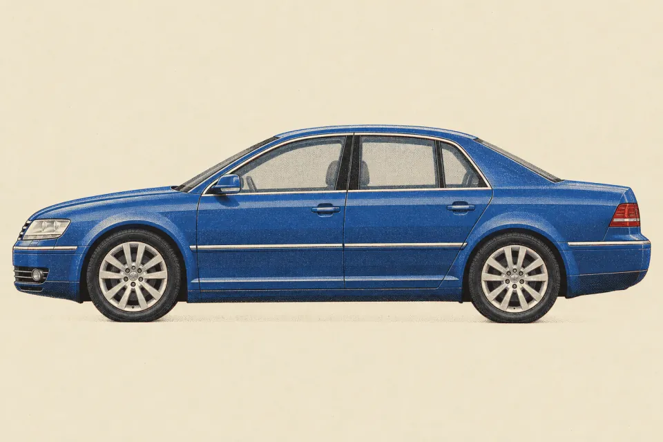 Volkswagen Phaeton, иллюстрация