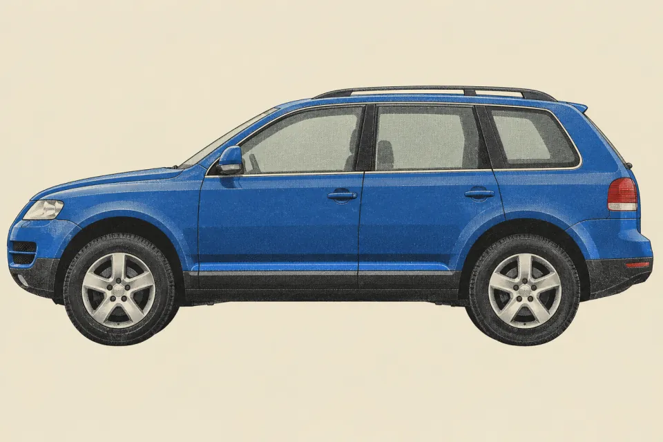Volkswagen Touareg, иллюстрация