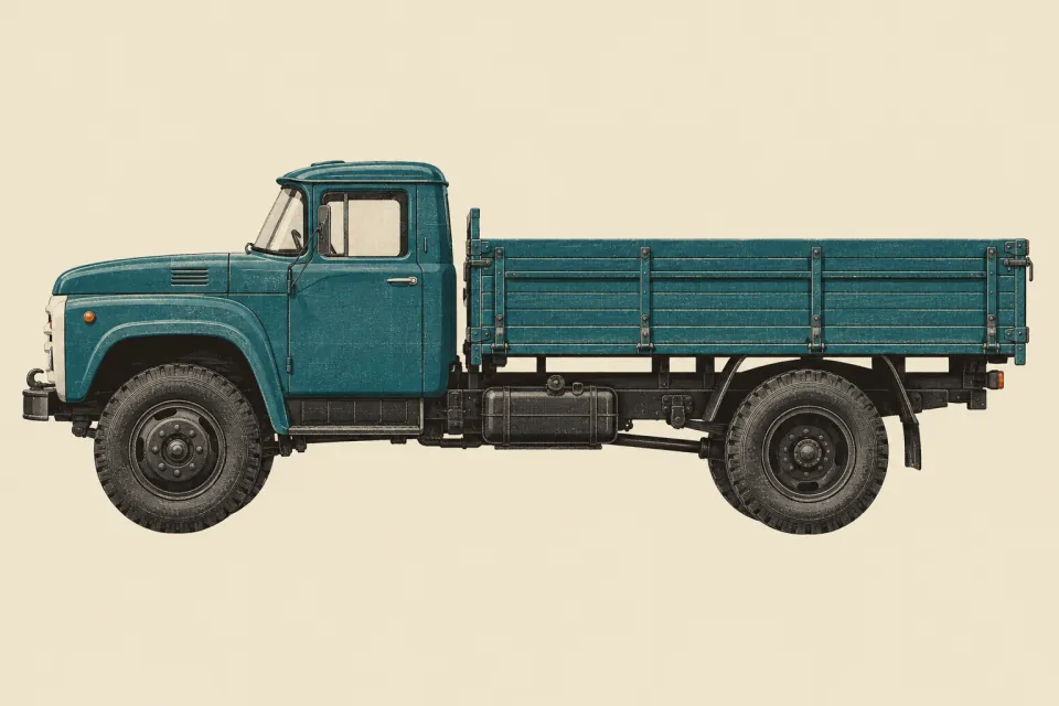 ЗИЛ 130, иллюстрация