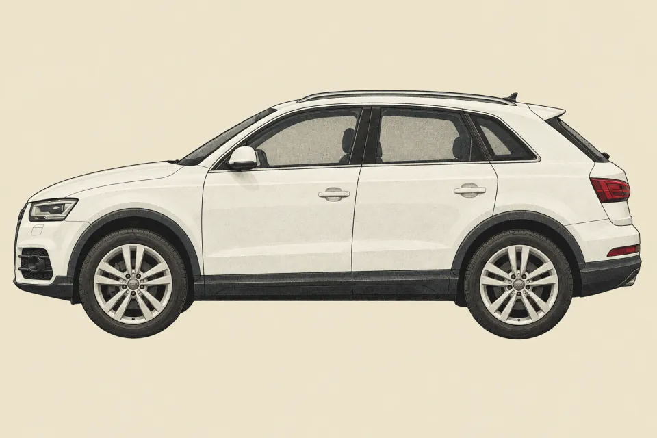 Audi Q3, иллюстрация