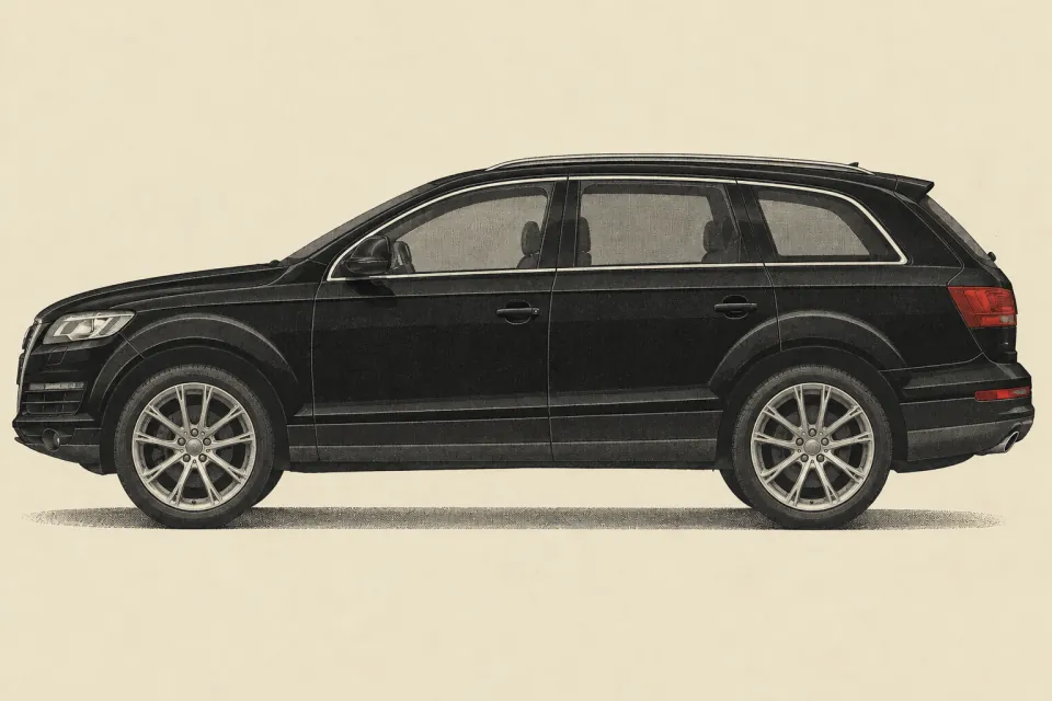 Audi Q7, иллюстрация