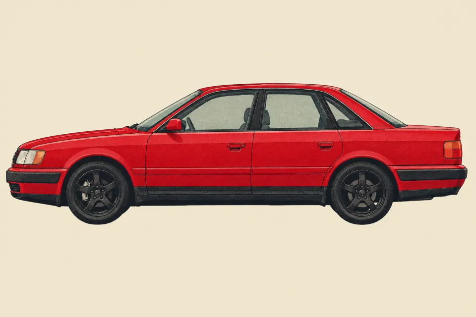 Audi S4, иллюстрация