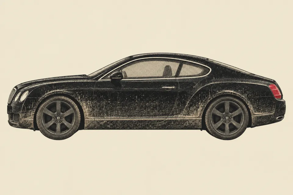 Bentley Continental GT, иллюстрация