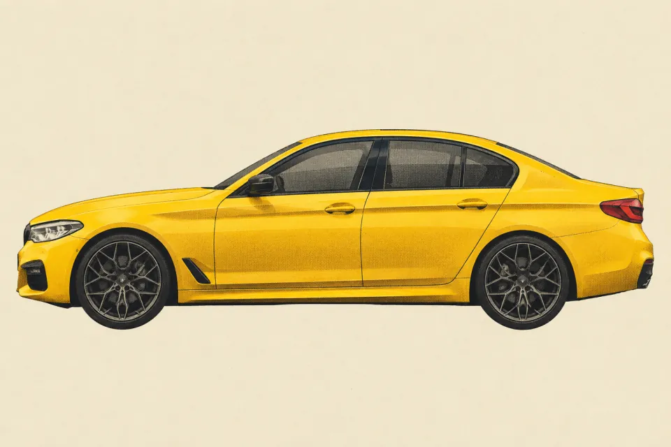 BMW 5 Series G30, иллюстрация