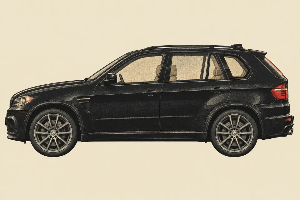 BMW X5 M, иллюстрация