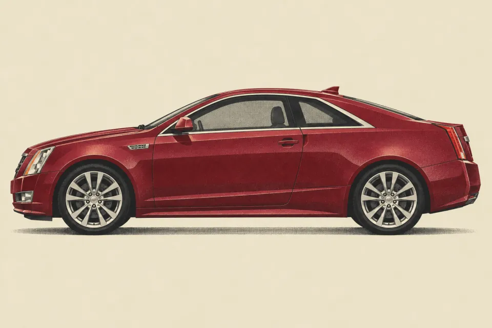 Cadillac CTS, иллюстрация